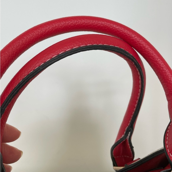 Handbag with Houndstooth Print - Picture 8 of 9